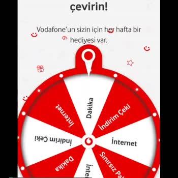 Vodafone Çarkımı Çevirirken Her Seferinde Bir Hata Veriyor