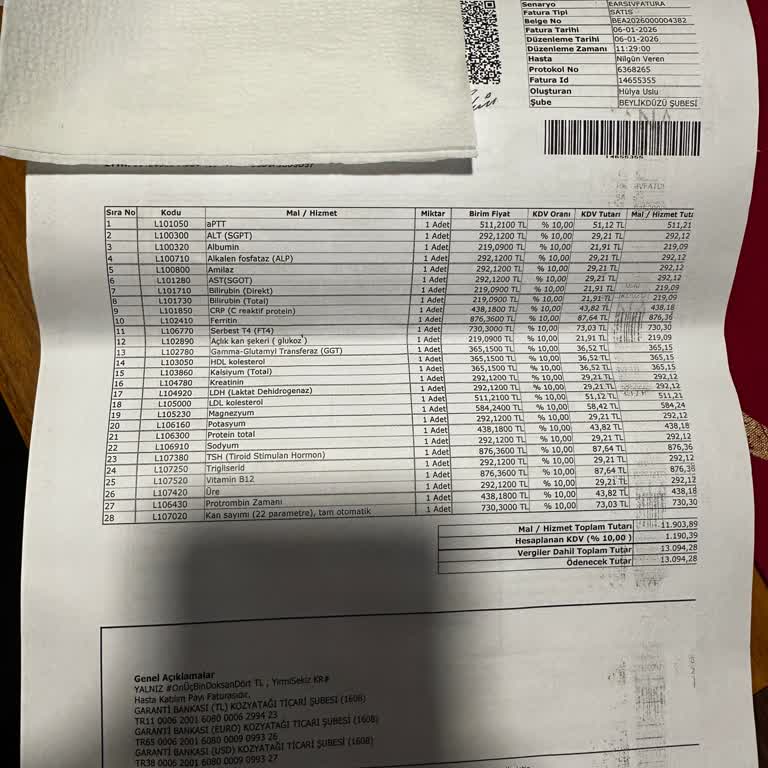 Sigorta Provizyon Reddi Nedeni Belirtilmemiş Ve 32.345,95 TL İadesi Talep Ediliyor