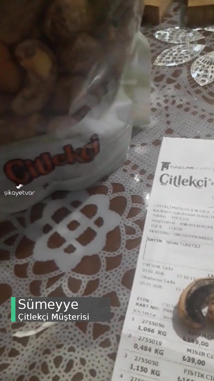 Çitlekçi Ürün Küflü! videonun kapak resmi