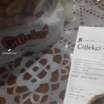 Çitlekçi Ürün Küflü!