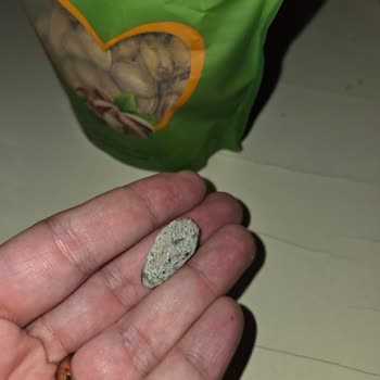 Migros Siirt Fıstığının İçinde Büyük Taş Bulunması