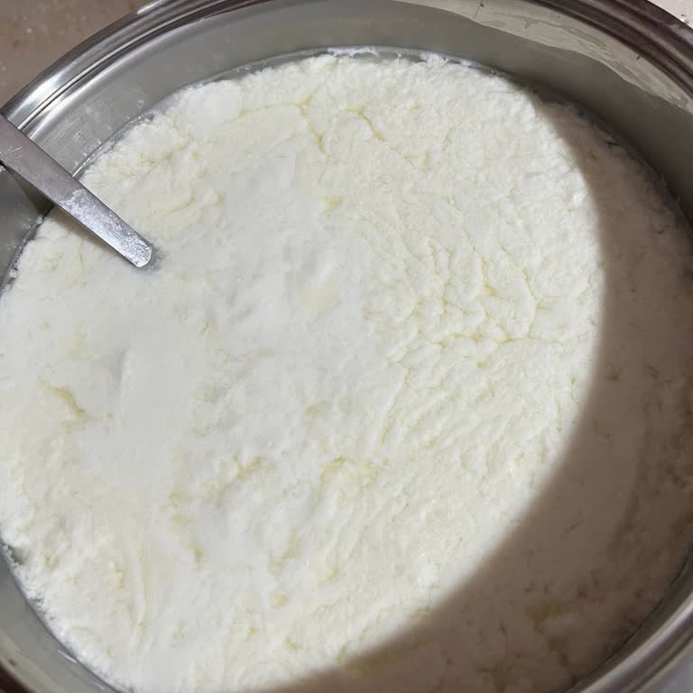 Migros'tan Gelen Jersey Süt Jöle Gibi Katılaştı, Kesildi Ve İade Talebi