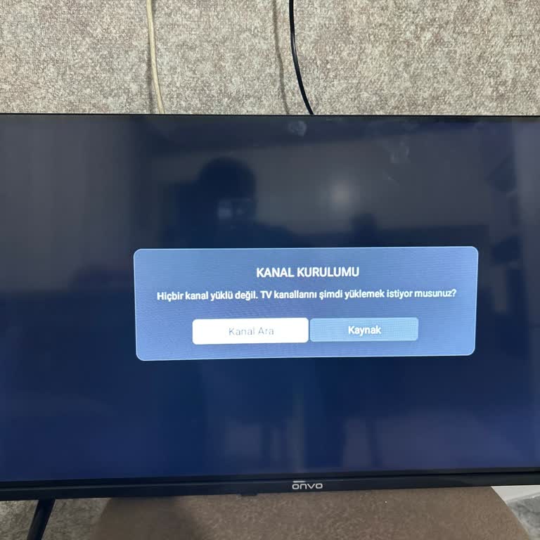 Onvo TV Sıfırlama Sonrası Kanal Listesi Silindi, Yardım Talebi