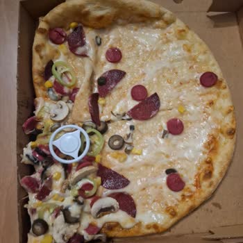 Pizza Energy'den Gelen Kanka Menüsü Peçete Gibi Buruşmuş Ve İştah Kapatıcı