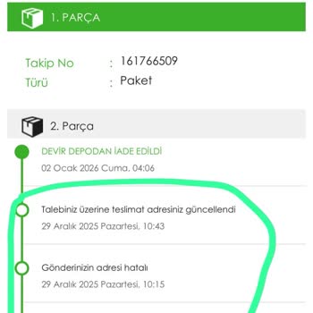 Dyson Siparişi Adres Hatası Yüzünden Geri Dönmüş, Hızlı Çözüm İstiyorum