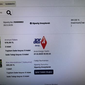 Teslim Edilmeyen Fidanlar Ve İade Sorunu