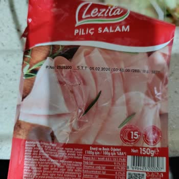 Lezita Piliç Salamında Beklenmedik Yabancı Madde