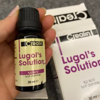 Orzax İlaç Lugol Çözeltisi Etiketindeki %2 Ve %5 Farkı Güvenlik Riski Oluşturuyor