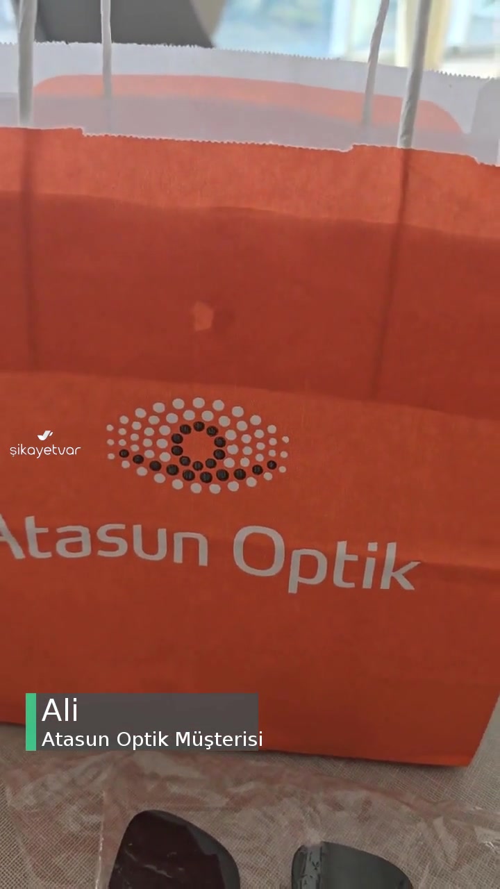 Atasun Optik Güneş Gözlüğümün Camını Kırık Teslim Etmişler! videonun kapak resmi