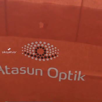 Atasun Optik Güneş Gözlüğümün Camını Kırık Teslim Etmişler!