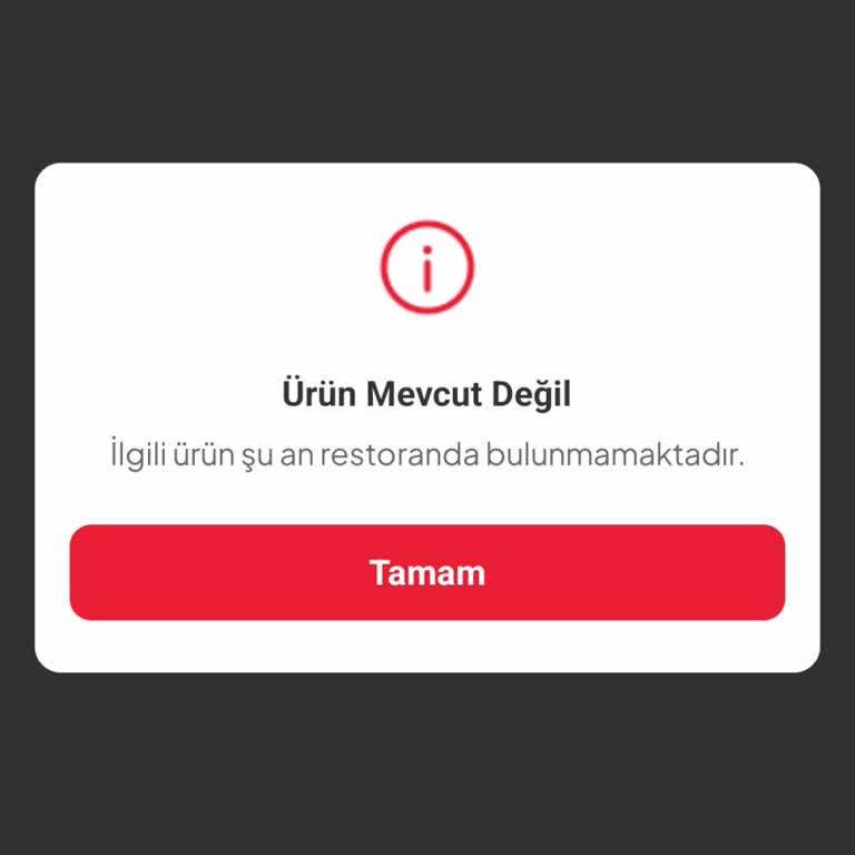 Kupon Kullanılamıyor Ve Big King Menüsü Hakkı İptal Edildi