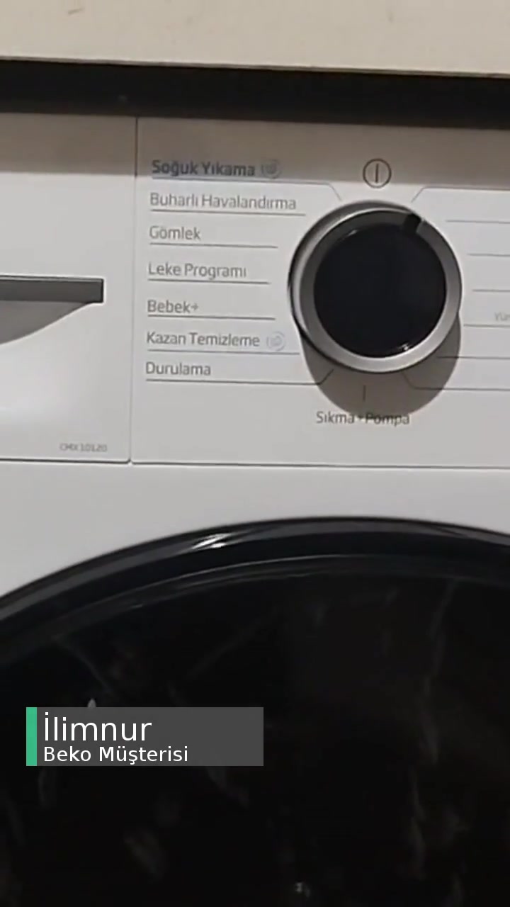 Beko Taramalı Çamaşır Makinesi videonun kapak resmi