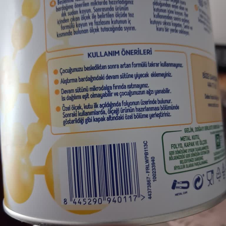 Bebekte İshal Nedeniyle Mama İncelemesi Ve Geri Ödeme Talebi