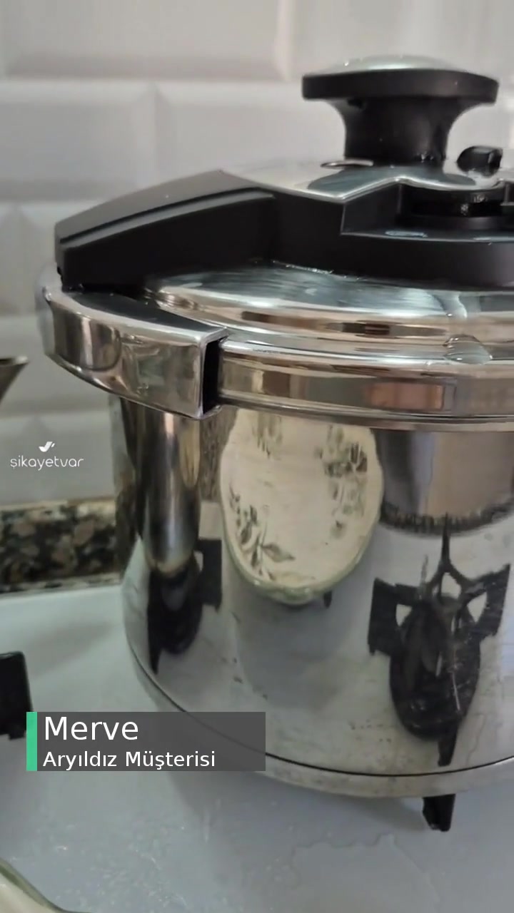 Aryıldız Düdüklü Tencere Kapak Sorunu! videonun kapak resmi