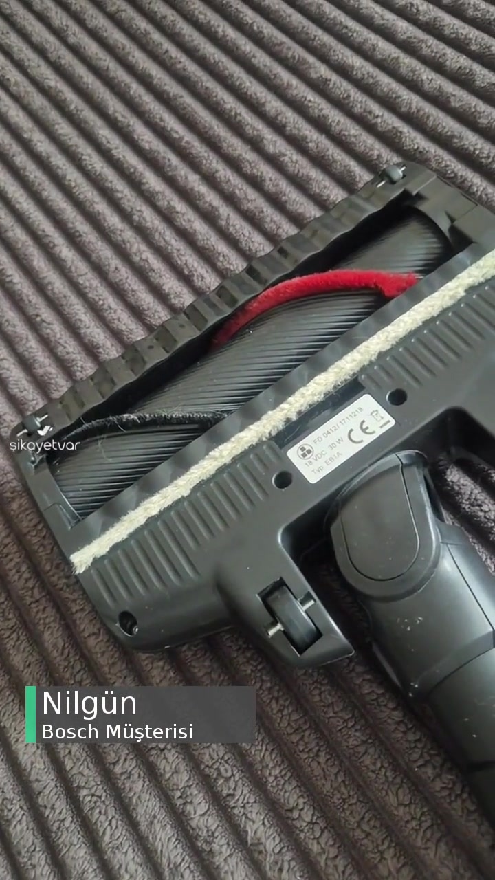 Bosch Ultimate 7 Dikey Süpürge Sorunu! videonun kapak resmi