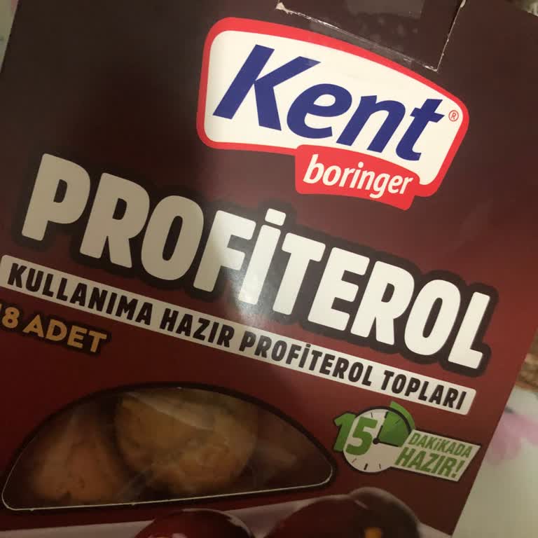 Kent Boringer Profiterol Ürününde Küf Ve Acımsı Tat: Gıda Güvenliği Endişesi