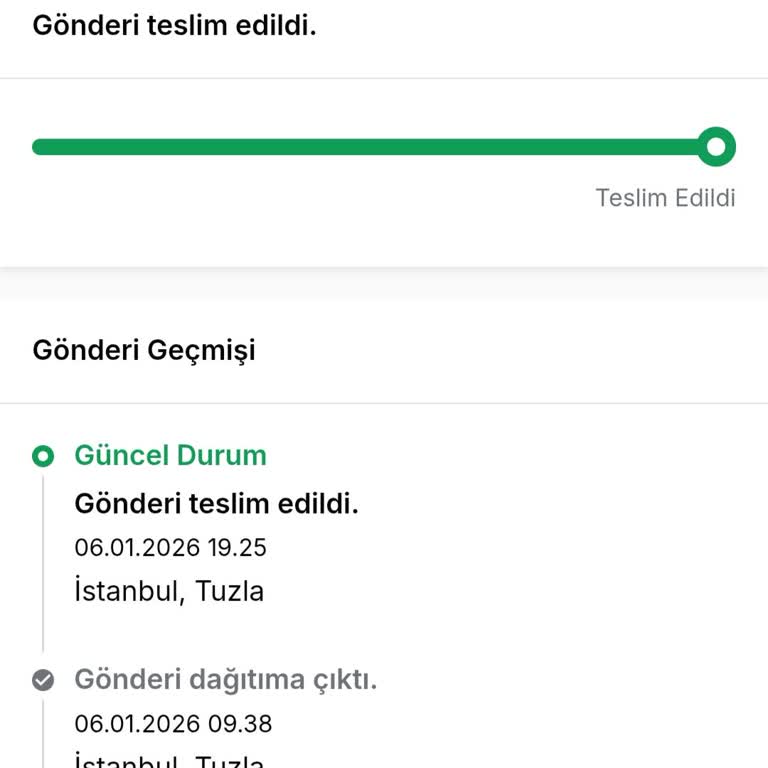 Teslim Edilmediği Halde ‘Teslim Edildi’ Bilgisi Gelen Kargo İçin Acil İnceleme Talebi