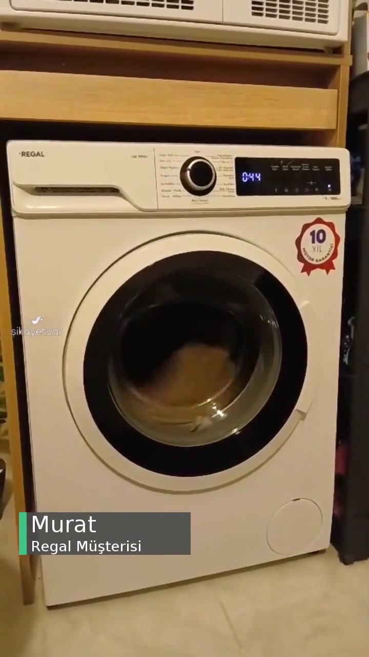 Çok Sarsıntılı Regal Çamaşır Makinesi Değişim Talebi! videonun kapak resmi