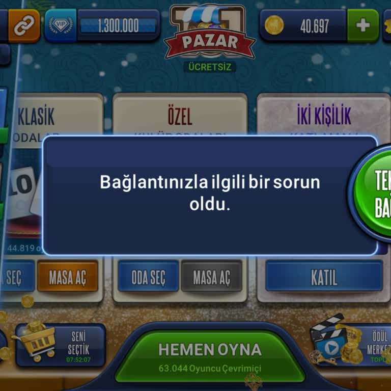 Oyun İçinde Sürekli Bağlantı Kopması Sorunu