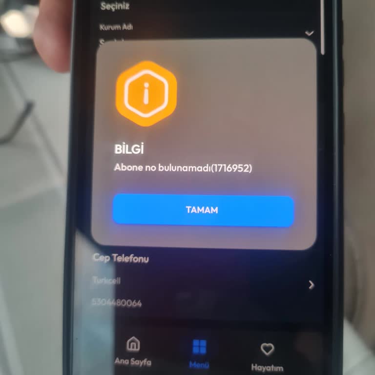 Bursa Aksa Doğalgaz Faturam Mobil Uygulamalarda Görünmüyor Ve Müşteri Hizmetlerine Ulaşamıyorum
