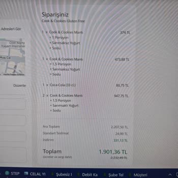 Geç Kalan, Eksik Ve Kalitesiz Mantı Siparişi İçin Tam İade Talebi