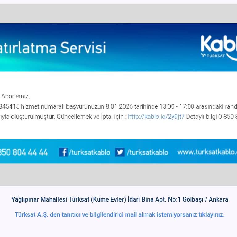 Kablo Net’ten 100 Mbps İnternet Kurulumunun Sürekli Gecikmesi Ve Mağduriyetim