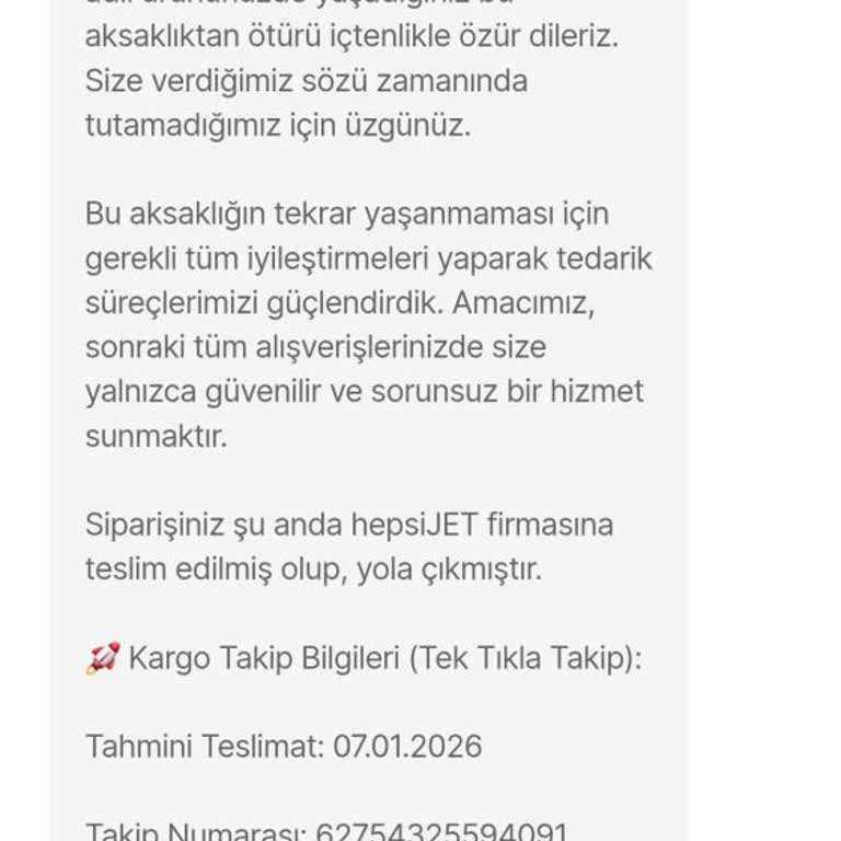 Hepsiburada’da Aynı Kargo Hatası Tekrarlandı, Doğru Teslimat Talebi