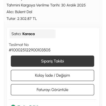 Gönderilmeyen Ürünler İçin Ücret İadesi Yapılmadı