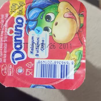 Çocuk İçin Aldığım Danone Danino Muzlu Yoğurdun Küflü Çıktığına Dair Şikayet