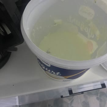 Birşah Tam Kıvamında Yoğurt 3000 G Ürünün İçinden İp Çıkması