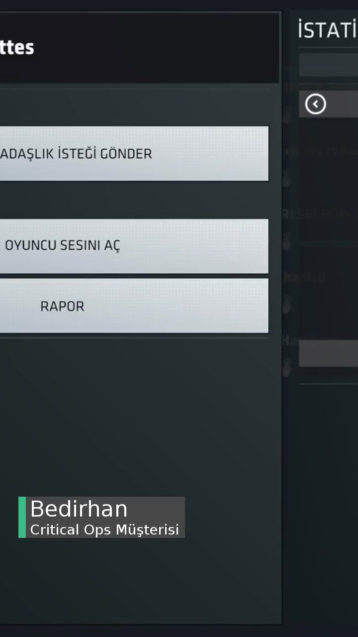 Critical Ops Banlanması Gereken Kişiler! videonun kapak resmi