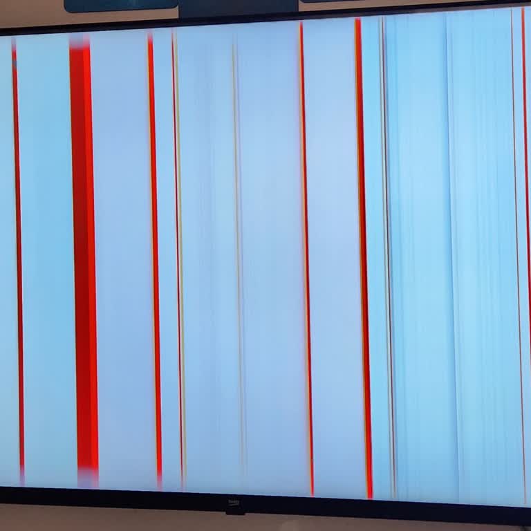 Ekranda Çizgiler Ve Görüntü Kaybı, Yetkili Servise 800 TL Ücret İsteği