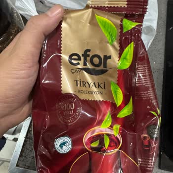 Efor Çay Tiryaki Paketi İçinde Tahta Parçaları Keşfedildi: Gıda Güvenliği Endişesi