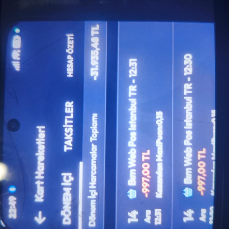 BİM Web Pos İstanbul Şikayeti