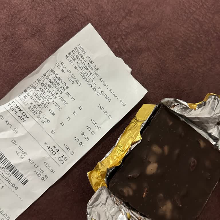 Petrol Ofisi’nden Satın Alınan Bozuk Çikolata İçin İade Talebi