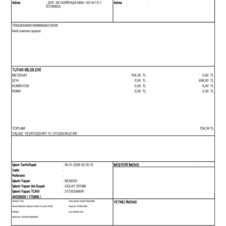 Siparişim Gönderilmedi, İade Ve Bilgi Talep Ediyorum