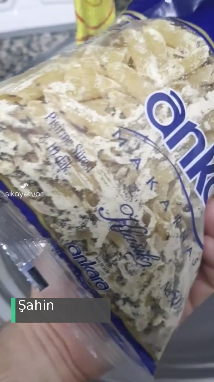 Nuh'un Ankara Makarnası Kapalı Paket İçinde Böcekler Ve Larvaları! videonun kapak resmi