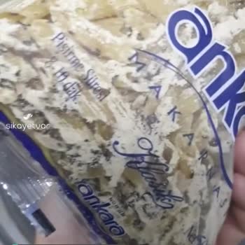 Nuh'un Ankara Makarnası Kapalı Paket İçinde Böcekler Ve Larvaları!