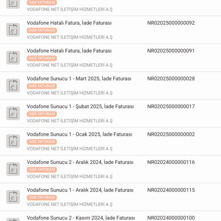 Vodafone’da İptal Edilen Bulut Sunucu Hizmetine 18 Ay Süreyle Hatalı Fatura Kesilmesi