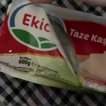 Ekici Taze Kaşar Küften Görünmüyor