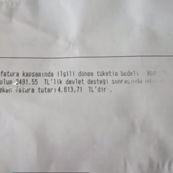 Akmercan Doğalgaz Dağıtım Yanlış Fatura