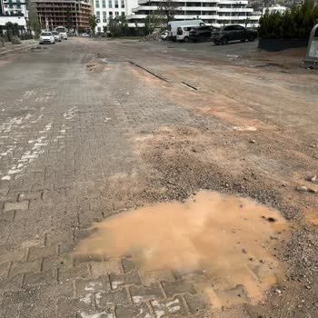 Balatçık Mahallesi 8903 Sokak Yolunda Çökme, Araç Hasarı Ve Acil Asfaltlama Gereği