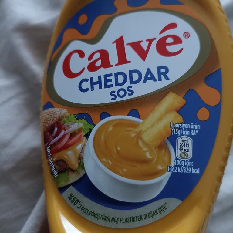 Geçerli Tarihli Calve Cheddar Sos Açıldığında Kötü Koku Ve Bozulma