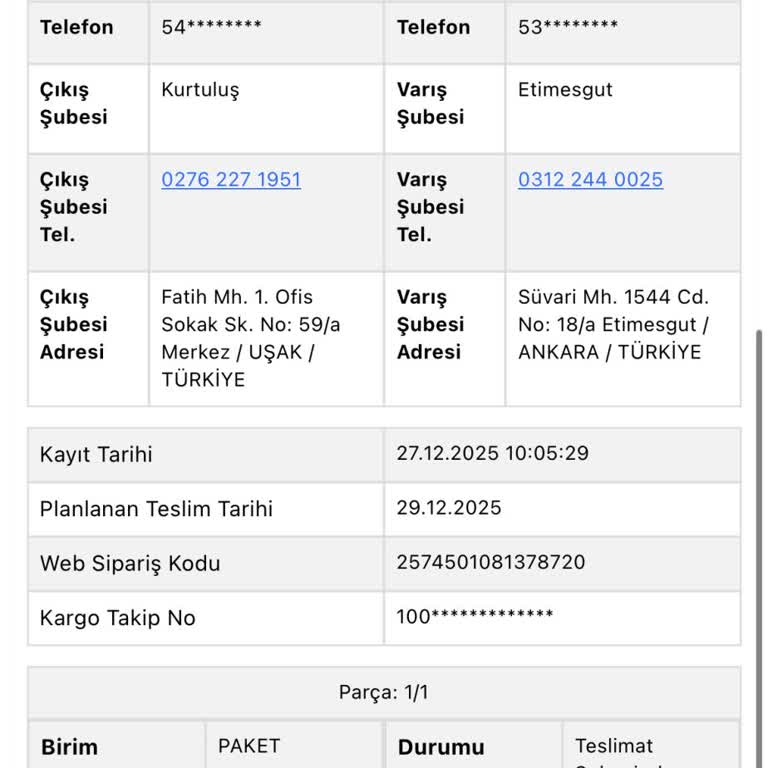 Sürat Kargo’da Kayıp Kargolar Ve Mağduriyet Talebim