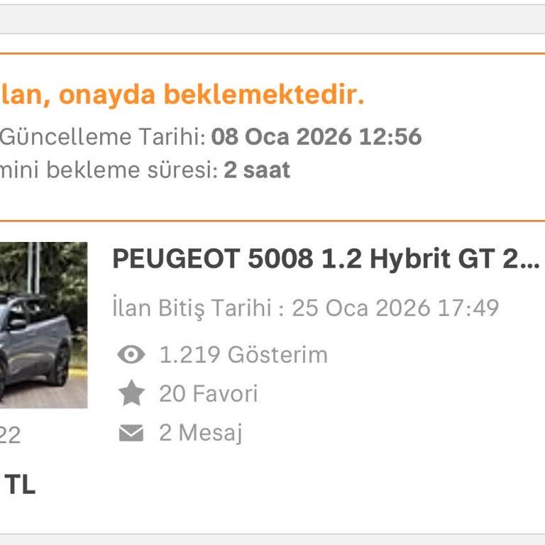 Hibrit Yakıt Tipi Hatası Nedeniyle İlanım Yanlış Görüntülendi Ve Yeniden Açmak Zorunda Bırakıldım