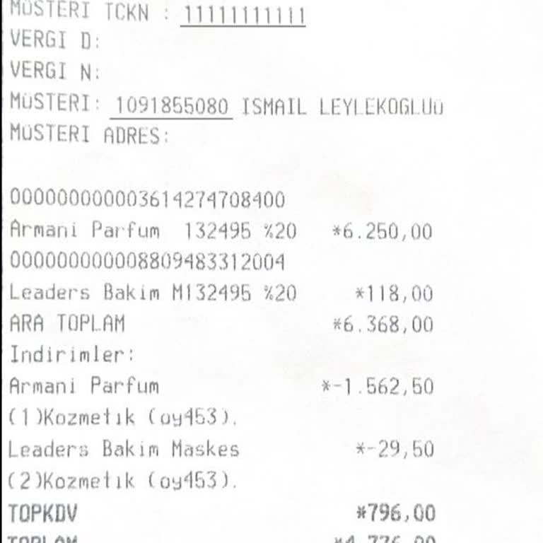 Armani Parfümünün Kısa Sürede Kaybolan Kokusu Ve Boyner’in Uzayan İnceleme Süreci