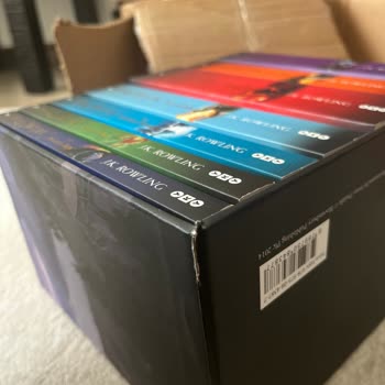 Hasarlı Harry Potter Kitap Seti İçin Değişim Talebi
