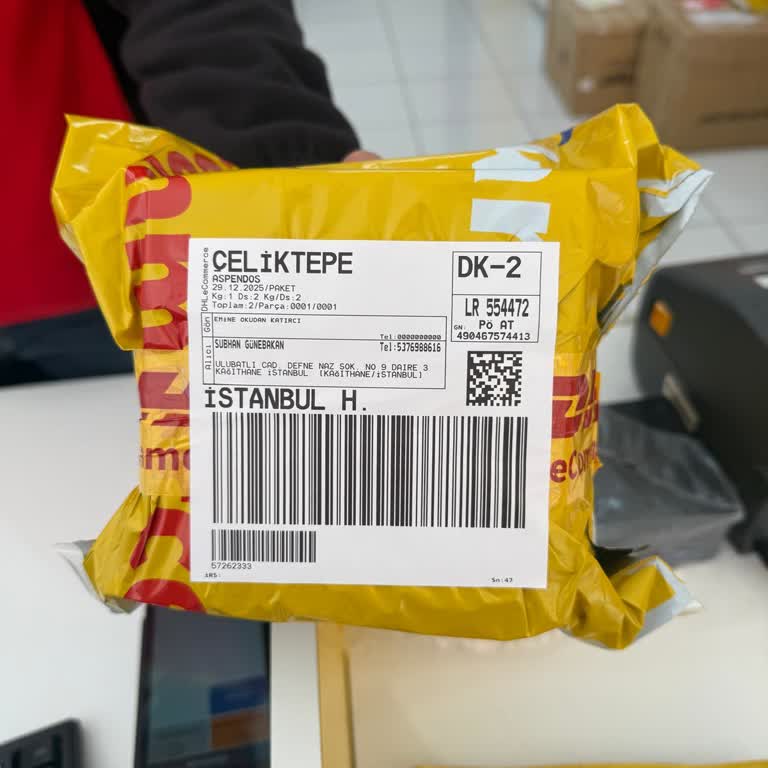 DHL E-Commerce Hatası Nedeniyle Paket İade Edildi Ve Ek Ücret Talep Ediliyor