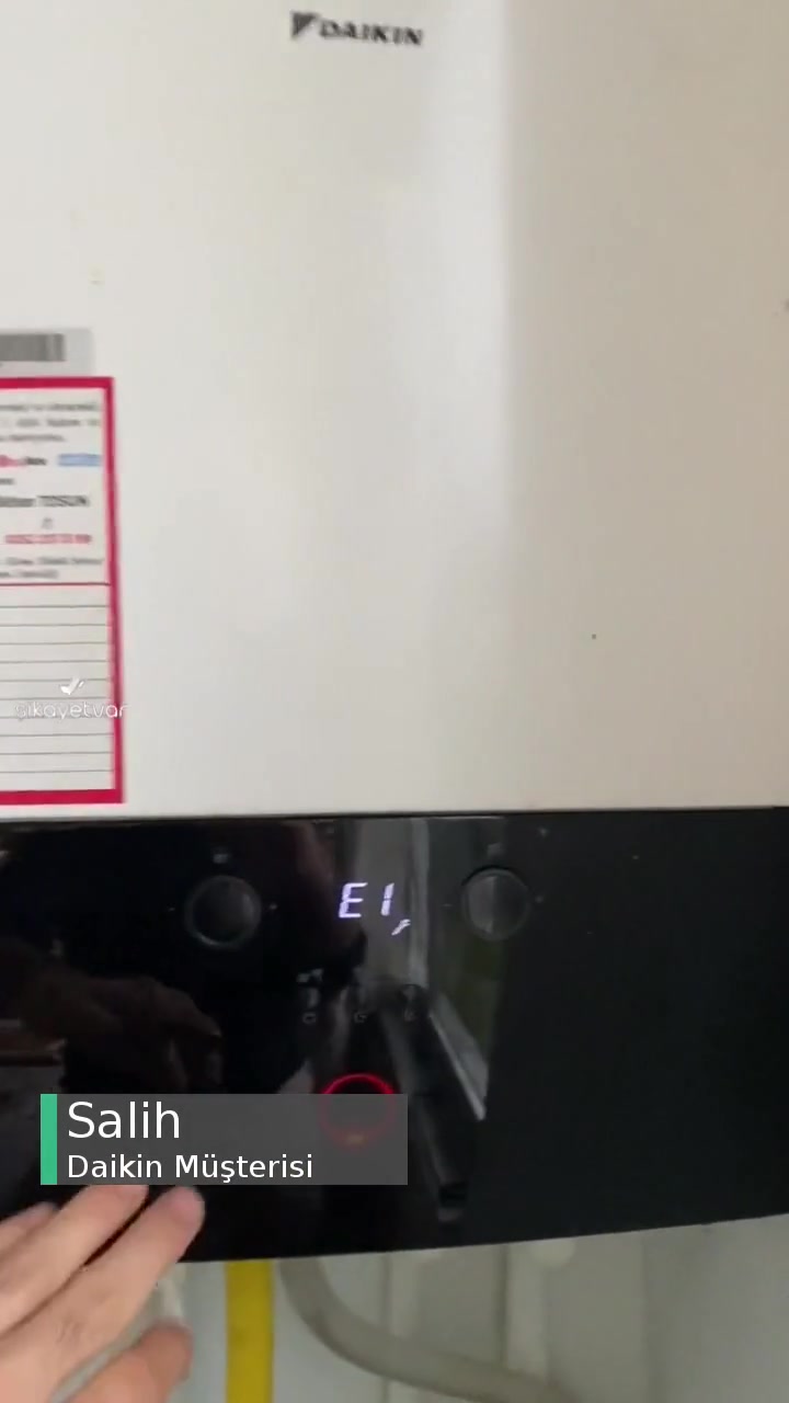 Daikin Kombi Takıldığı Günden Beri Sürekli Arıza Veriyor! videonun kapak resmi