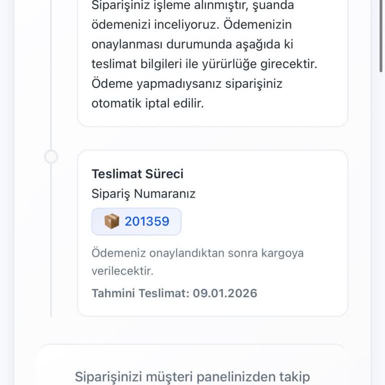 Sipariş Gönderilmedi Ve Firma Ulaşılamaz, Hızlı İade Talebi